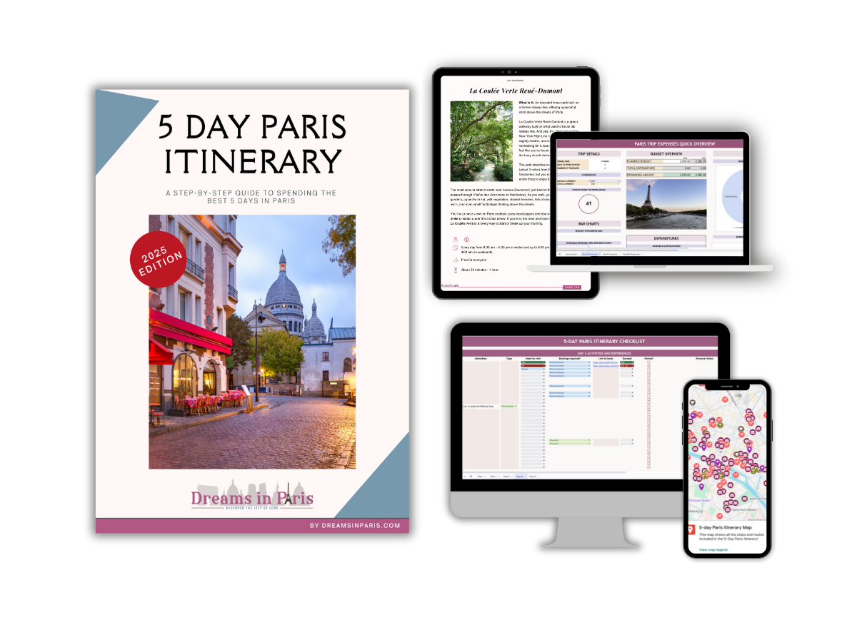 5-Day Paris Itinerary (Tripwire)